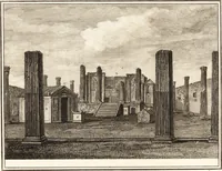 An illustration from Account of the discoveries at Pompeii : communicated to the Society of Antiquaries of London (1777)