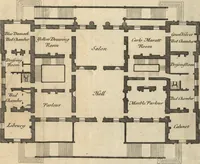 An illustration from Aedes Walpolianae, or, A description of the collection of pictures at Houghton-Hall in Norfolk, the seat of the Right Honourable Sir Robert Walpole, Earl of Orford (1767)