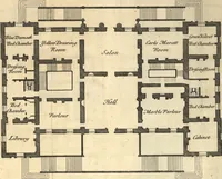 An illustration from Aedes Walpolianae, or, A description of the collection of pictures at Houghton-Hall in Norfolk, the seat of the Right Honourable Sir Robert Walpole, Earl of Orford (1767)