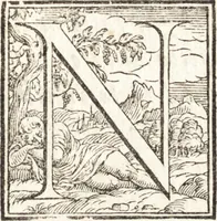 An illustration from Alcvne composizioni di diversi avtori in lode del ritratto della Sabina. Scolpito in marmo dall'eccellentissimo m. Giouanni Bologna, posto nella piazza del serenissimo gran duca di Toscana (1583)