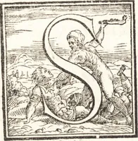 An illustration from Alcvne composizioni di diversi avtori in lode del ritratto della Sabina. Scolpito in marmo dall'eccellentissimo m. Giouanni Bologna, posto nella piazza del serenissimo gran duca di Toscana (1583)