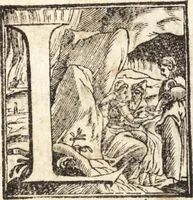 An illustration from Alcvne composizioni di diversi avtori in lode del ritratto della Sabina. Scolpito in marmo dall'eccellentissimo m. Giouanni Bologna, posto nella piazza del serenissimo gran duca di Toscana (1583)