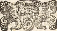An illustration from Alcvne composizioni di diversi avtori in lode del ritratto della Sabina. Scolpito in marmo dall'eccellentissimo m. Giouanni Bologna, posto nella piazza del serenissimo gran duca di Toscana (1583)