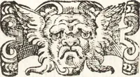 An illustration from Alcvne composizioni di diversi avtori in lode del ritratto della Sabina. Scolpito in marmo dall'eccellentissimo m. Giouanni Bologna, posto nella piazza del serenissimo gran duca di Toscana (1583)