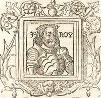 Picture 39 of 65 from Les anciennes et modernes genealogies des roys de France et mesment du roy Pharamond : auec leurs epitaphes et effigies .. (1527), leaf 222