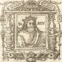 Picture 41 of 65 from Les anciennes et modernes genealogies des roys de France et mesment du roy Pharamond : auec leurs epitaphes et effigies .. (1527), leaf 228