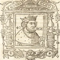 Picture 48 of 65 from Les anciennes et modernes genealogies des roys de France et mesment du roy Pharamond : auec leurs epitaphes et effigies .. (1527), leaf 256