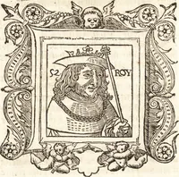 Picture 60 of 65 from Les anciennes et modernes genealogies des roys de France et mesment du roy Pharamond : auec leurs epitaphes et effigies .. (1527), leaf 309