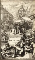 An illustration from Antonii van Dale M.D. De oraculis ethnicorum dissertationes duae : quarum prior de ipsorum duratione ac defectu, posterior de eorundem auctoribus : accedit et schediasma de consecrationibus ethnicis (1683)