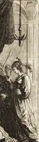 Picture 18 of 24 from d' Argenis van J. Barklai : daar in niet alleenlijk veel vreemde voorvallen van gebeurlijke dingen, maar bezonderlijk vortreffelijke zaken, die de godsdienst, de bestiering van staten, beleit van oorlogen, en de burgerlijke handel aangaan, vertoont worden : beneffens de sleutel en aanwijzing van de namen der personen, die men daar by verstaan kan (1680), leaf 532
