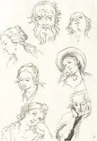 An illustration from Ars pictoria : or, An academy treating of drawing, painting, limning and etching : to which are added thirty copper plates expressing the choicest, nearest, and most exact grounds and rules of symmetry (1669)
