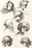 An illustration from Ars pictoria : or, An academy treating of drawing, painting, limning and etching : to which are added thirty copper plates expressing the choicest, nearest, and most exact grounds and rules of symmetry (1669)