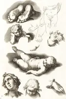 Picture 18 of 34 from Ars pictoria : or, An academy treating of drawing, painting, limning and etching : to which are added thirty copper plates expressing the choicest, nearest, and most exact grounds and rules of symmetry (1669), leaf 154
