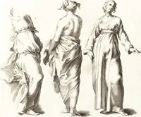 Picture 31 of 34 from Ars pictoria : or, An academy treating of drawing, painting, limning and etching : to which are added thirty copper plates expressing the choicest, nearest, and most exact grounds and rules of symmetry (1669), leaf 174