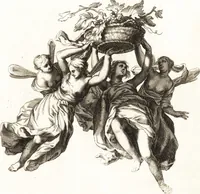Picture 33 of 34 from Ars pictoria : or, An academy treating of drawing, painting, limning and etching : to which are added thirty copper plates expressing the choicest, nearest, and most exact grounds and rules of symmetry (1669), leaf 178