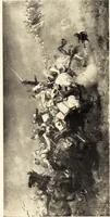 An illustration from Catalogue of an exhibition of paintings and sculpture from the Luxembourg Museum, Paris, of objects of decorative art from Mobilier National, the Gobelins and the Sèvres manufactories, of paintings, sculpture, and prints by contributing French and Belgian artists : forming the art collection exhibited by the French government at the Panama-Pacific Exposition, 1915 (1918)