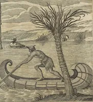 An illustration from Athanasii Kircheri è Soc. Jesu Latium, id est, Nova & parallela Latii tum veteris tum novi descriptio : qua quaecunque vel natura, vel veterum Romanorum ingenium admiranda effecit, geographico-historico-physico ratiocinio, juxta rerum gestarum, temporumque seriem exponitur & enucleatur (1671)