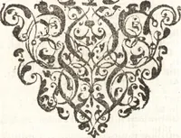 An illustration from Bibliotheca Heinsiana, sive, Catalogus librorum, quos magno studio, & sumtu, dum viveret, collegit vir illustris Nicolaus Heinsius, Dan. fil. : in duas partes divisus : cujus bibliothecae publicam faciet auctionem Lugduni Batavorum, Johannes de Vivie, bibliopola, ad diem lunae 15. Martii, anni 1683 stylo novo et sequentes (1682)