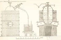 An illustration from A practical handbook of dyeing and calico-printing. With eleven page-plates, forty-seven specimens of dyed and printed fabrics, and thirty-eight woodcuts (1874)