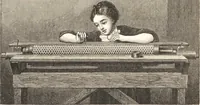 Picture 25 of 68 from A practical handbook of dyeing and calico-printing. With eleven page-plates, forty-seven specimens of dyed and printed fabrics, and thirty-eight woodcuts (1874), leaf 316