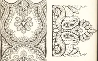 Picture 29 of 68 from A practical handbook of dyeing and calico-printing. With eleven page-plates, forty-seven specimens of dyed and printed fabrics, and thirty-eight woodcuts (1874), leaf 577