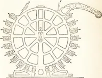Picture 38 of 68 from A practical handbook of dyeing and calico-printing. With eleven page-plates, forty-seven specimens of dyed and printed fabrics, and thirty-eight woodcuts (1874), leaf 588