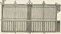 An illustration from Dyeing and calico printing : including an account of the most recent improvements in the manufacture and use of aniline colours : illustrated with wood engravings and numerous specimens of printed and dyed fabrics (1876)