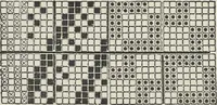 An illustration from Colour in woven design (1890)