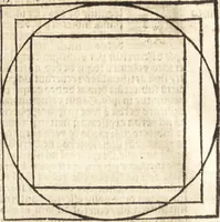 An illustration from Illuminati sacre pagine p.fessoris amplissimi magistri Raymundi Lull. Ars magna, generalis et vltima : quarũcunq3 artium [et] scientiarum ipsius Lull. assecutrix et clauigera : [et] ad eas aditum faciliorẽ prebẽs, antehac nusq̃3 arti impressorie emũctius cõmendata (1517)
