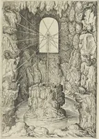 An illustration from Les raisons des forces mouuantes auec diuerses machines tant vtilles que plaisantes aus quelles sont adioints plusieurs desseings de grotes et fontaines (1615)