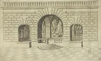 An illustration from Les raisons des forces mouuantes auec diuerses machines tant vtilles que plaisantes aus quelles sont adioints plusieurs desseings de grotes et fontaines (1615)