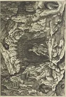 An illustration from Les raisons des forces mouuantes auec diuerses machines tant vtilles que plaisantes aus quelles sont adioints plusieurs desseings de grotes et fontaines (1615)