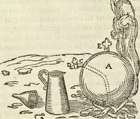 An illustration from Les raisons des forces mouuantes auec diuerses machines tant vtilles que plaisantes aus quelles sont adioints plusieurs desseings de grotes et fontaines (1615)