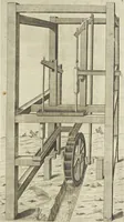 An illustration from Les raisons des forces mouuantes auec diuerses machines tant vtilles que plaisantes aus quelles sont adioints plusieurs desseings de grotes et fontaines (1615)
