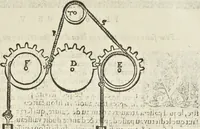 An illustration from Les raisons des forces mouuantes auec diuerses machines tant vtilles que plaisantes aus quelles sont adioints plusieurs desseings de grotes et fontaines (1615)