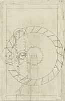An illustration from Les raisons des forces mouuantes auec diuerses machines tant vtilles que plaisantes aus quelles sont adioints plusieurs desseings de grotes et fontaines (1615)