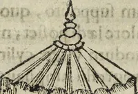 An illustration from Oculus artificialis teledioptricus, sive, Telescopium : ex abditis rerum naturalium & artificialium principiis protractum novâ methodo, eâque solidâ explicatum ac comprimis è triplici fundamento physico seu naturali, mathematico dioptrico et mechanico, seu practico stabilitum ... (1685)