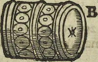 An illustration from Oculus artificialis teledioptricus, sive, Telescopium : ex abditis rerum naturalium & artificialium principiis protractum novâ methodo, eâque solidâ explicatum ac comprimis è triplici fundamento physico seu naturali, mathematico dioptrico et mechanico, seu practico stabilitum ... (1685)