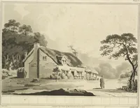 An illustration from A practical essay on the art of colouring and painting landscapes in water colours : accompanied with ten engravings (1807)