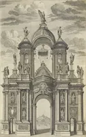 An illustration from Historische Bilder-Bibel : welche besteht in Fünff Theill (1700)