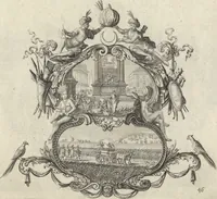 An illustration from Historische Bilder-Bibel : welche besteht in Fünff Theill (1700)