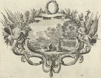 An illustration from Historische Bilder-Bibel : welche besteht in Fünff Theill (1700)