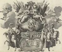 An illustration from Historische Bilder-Bibel : welche besteht in Fünff Theill (1700)