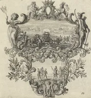 An illustration from Historische Bilder-Bibel : welche besteht in Fünff Theill (1700)