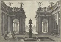 An illustration from Historische Bilder-Bibel : welche besteht in Fünff Theill (1700)