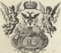 An illustration from Historische Bilder-Bibel : welche besteht in Fünff Theill (1700)