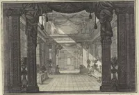 An illustration from Historische Bilder-Bibel : welche besteht in Fünff Theill (1700)