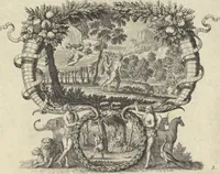 An illustration from Historische Bilder-Bibel : welche besteht in Fünff Theill (1700)
