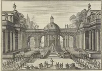 An illustration from Historische Bilder-Bibel : welche besteht in Fünff Theill (1700)