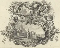 An illustration from Historische Bilder-Bibel : welche besteht in Fünff Theill (1700)